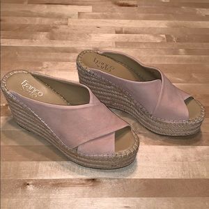 Franco Sarto Tiffany Blush Wedge Sandal NWOT